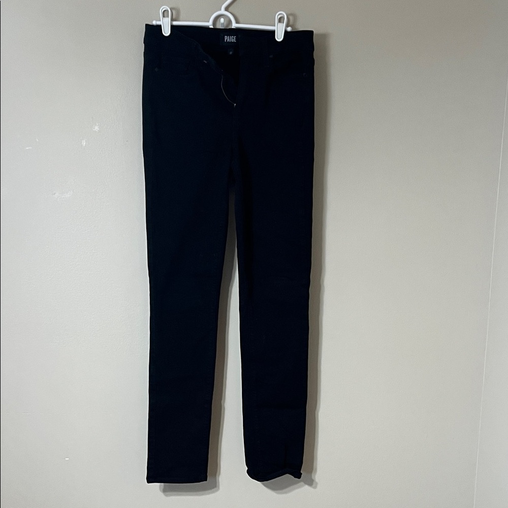 PAIGE Women's Black Skinny Jeans